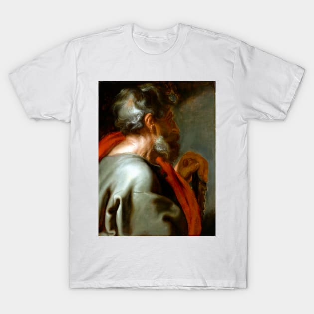 Anthony van Dyck The Apostle Simon T-Shirt by pdpress